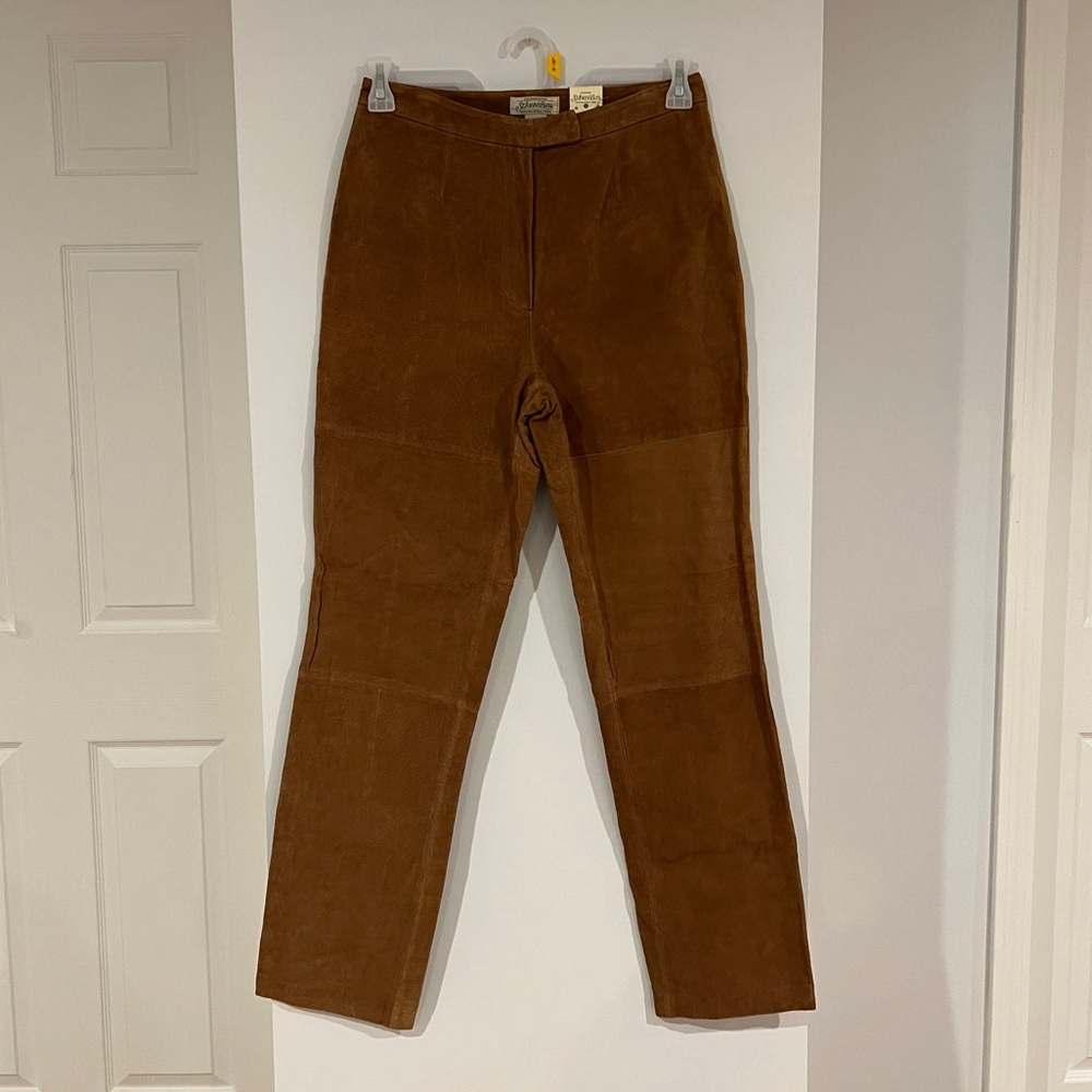 St. Johns Bay Leather Pants Size 8